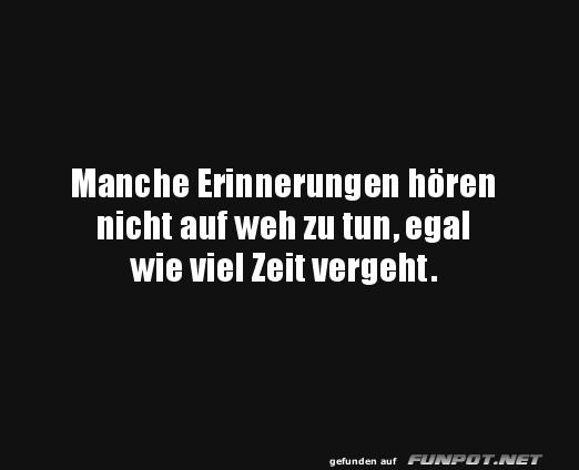 Erinnerungen und zeitloser Schmerz Erinnerungen und zeitloser Schmerz