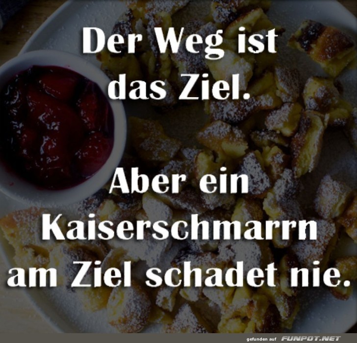 Genussvoller Weg mit Kaiserschmarrn Genussvoller Weg mit Kaiserschmarrn