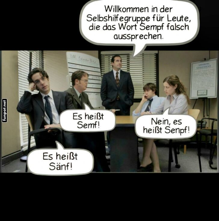 Selbsthilfegruppe für falsche Senfaussprache Selbsthilfegruppe für falsche Senfaussprache