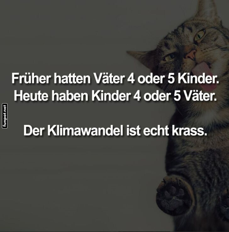 Humorvolle Betrachtung des Klimawandels Humorvolle Betrachtung des Klimawandels