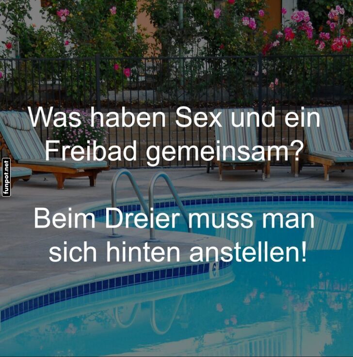 Humor am Pool Humor am Pool