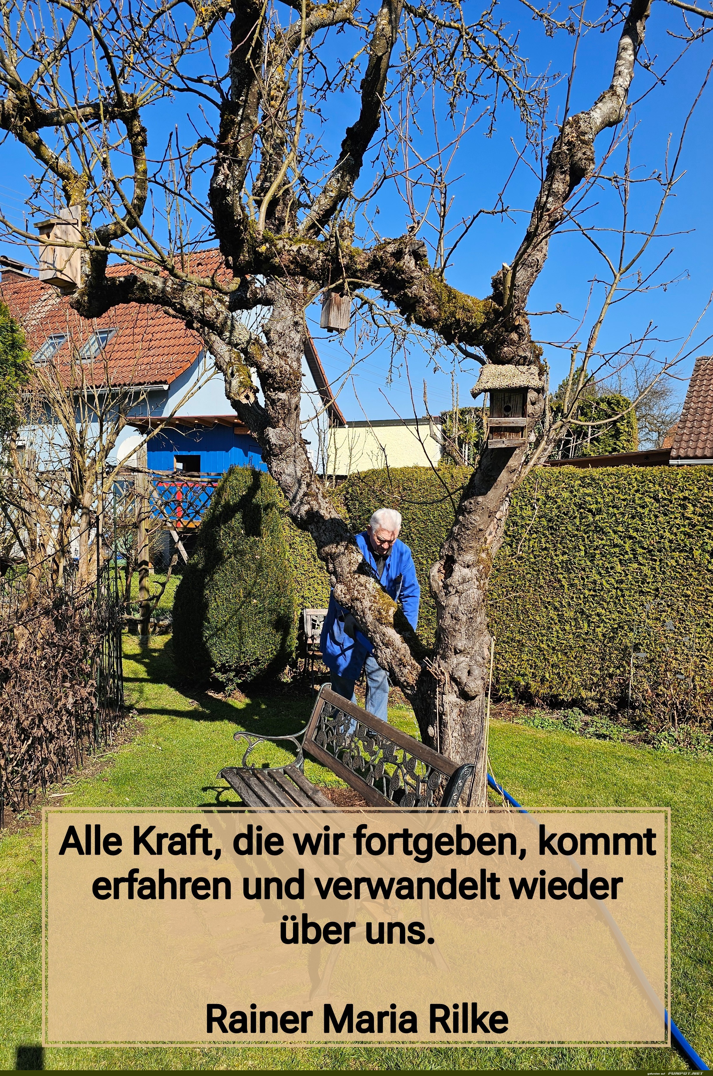 alle kraft, die wir fortgeben alle kraft, die wir fortgeben