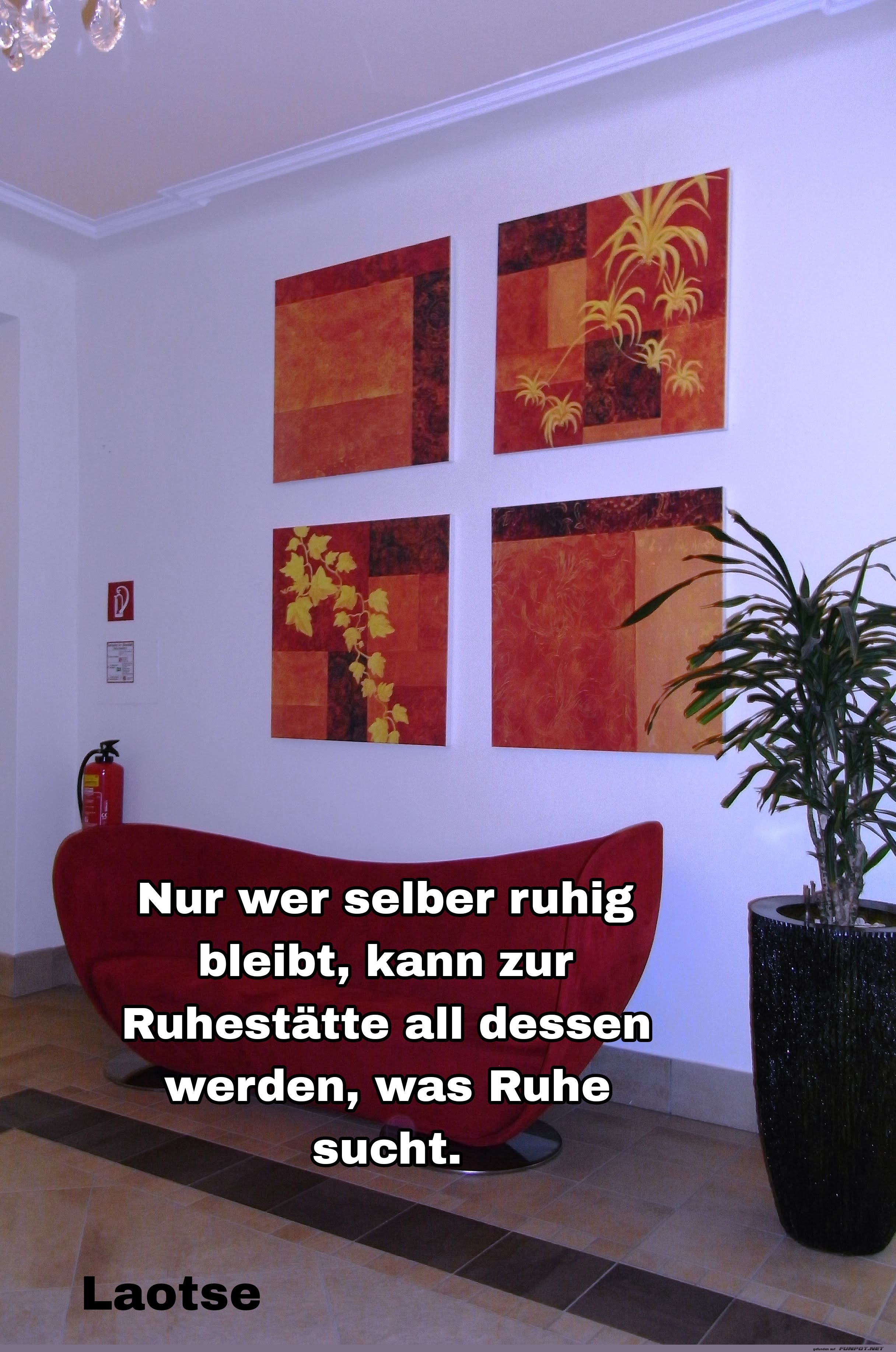 nur wer selber ruhig bleibt nur wer selber ruhig bleibt