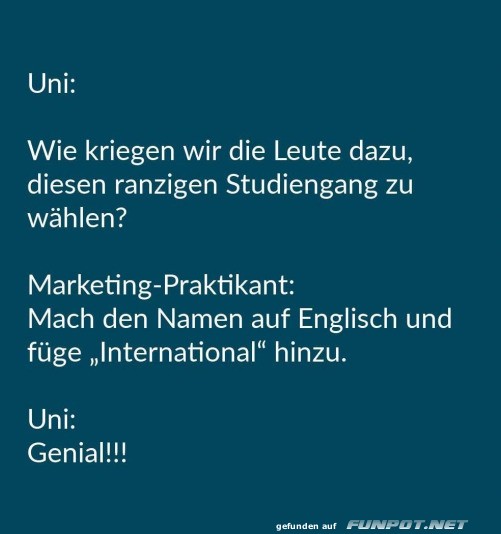 Wie Unis Studiengänge attraktiv machen Wie Unis Studiengänge attraktiv machen