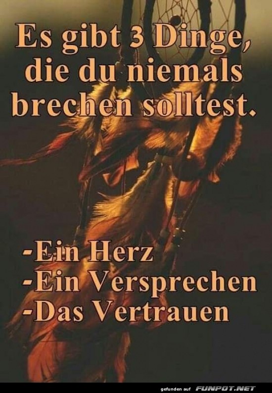Drei wichtige Dinge, die du wahren solltest Drei wichtige Dinge, die du wahren solltest