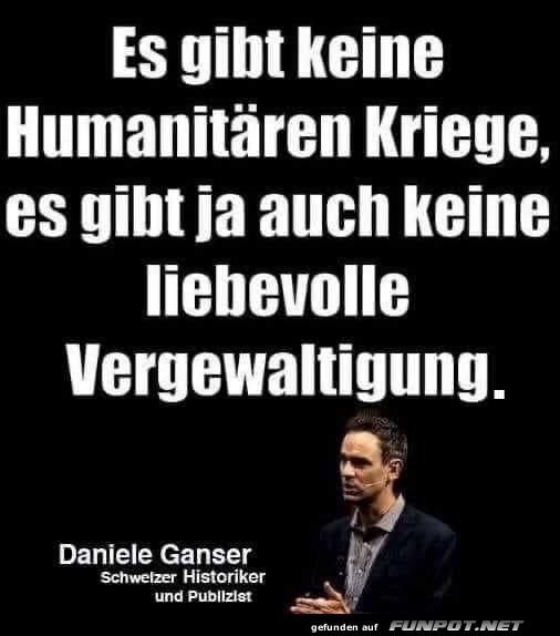 Kritik an der Idee humanitärer Kriege Kritik an der Idee humanitärer Kriege