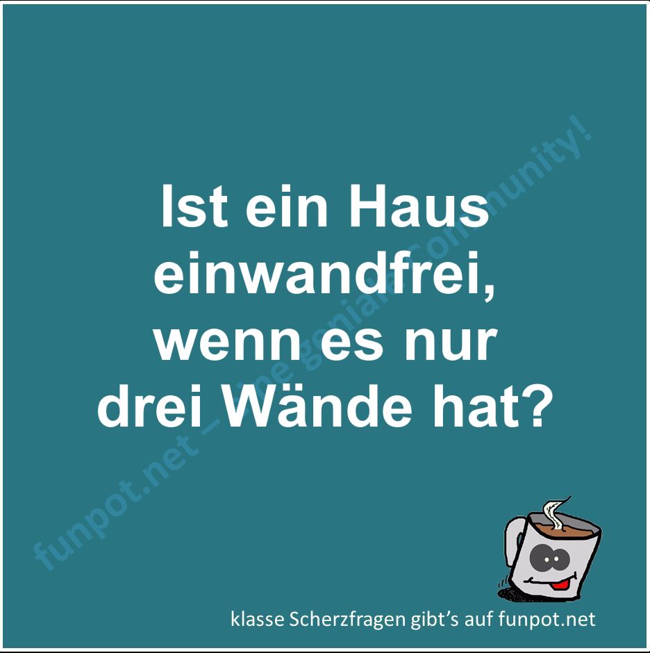 Scherzfrage Scherzfrage