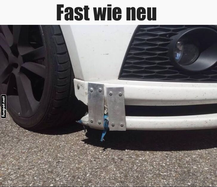 Kreative Autoreparatur Idee Kreative Autoreparatur Idee