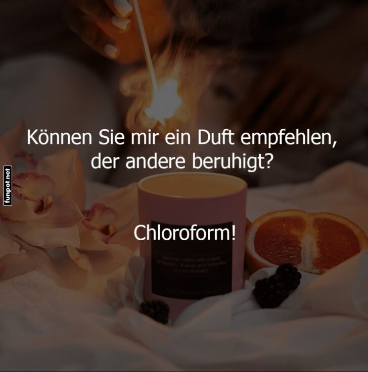 Lustiger Duftvorschlag für Beruhigung Lustiger Duftvorschlag für Beruhigung