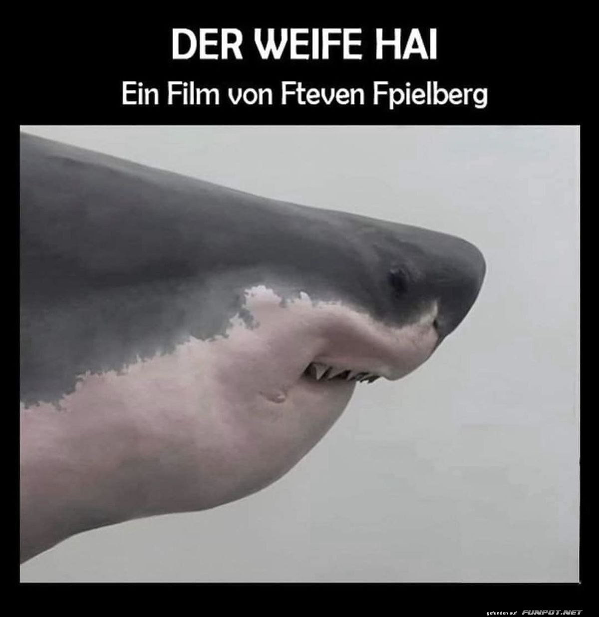 Parodie auf bekannten Hai-Film Parodie auf bekannten Hai-Film