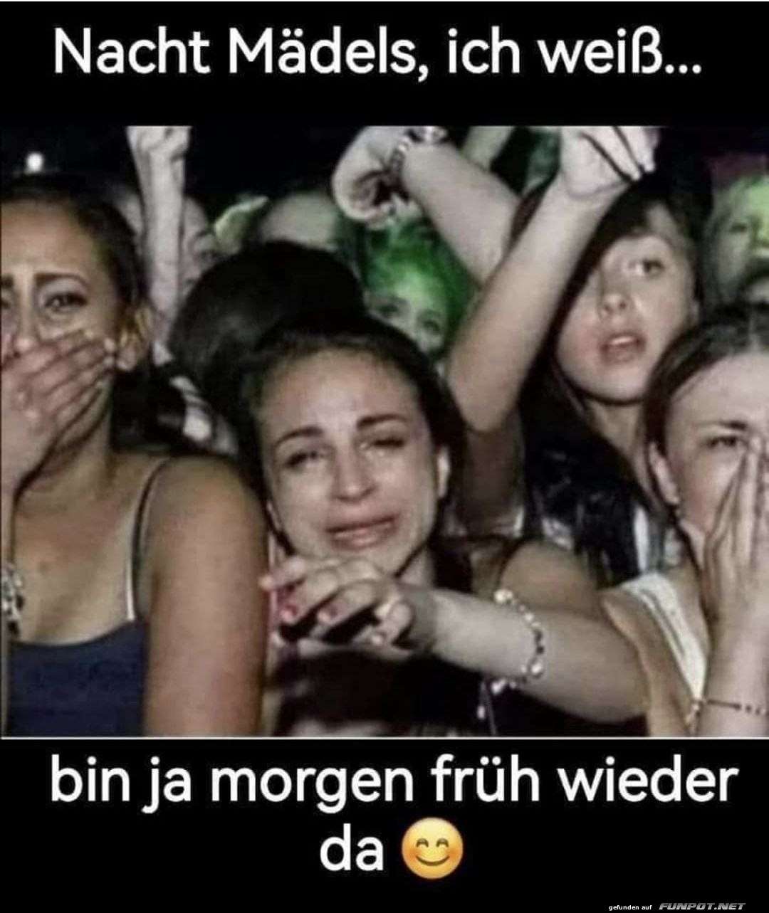 Abschiedsmoment bei Konzert Abschiedsmoment bei Konzert
