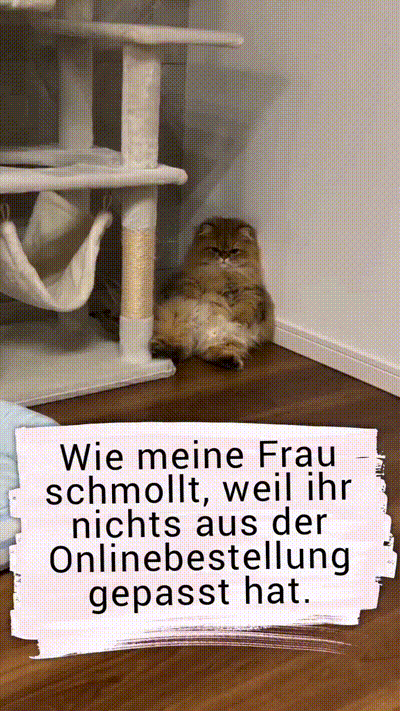 Da würde wohl jeder schmollen Da würde wohl jeder schmollen