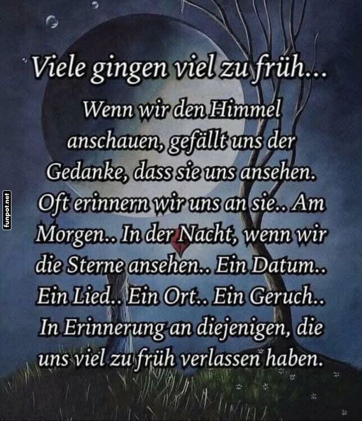 Erinnerung an verlorene Lieben Erinnerung an verlorene Lieben