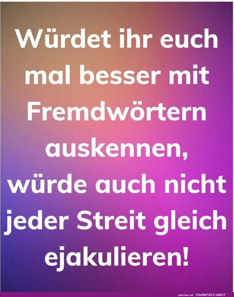 Fremdwörter und Missverständnisse Fremdwörter und Missverständnisse