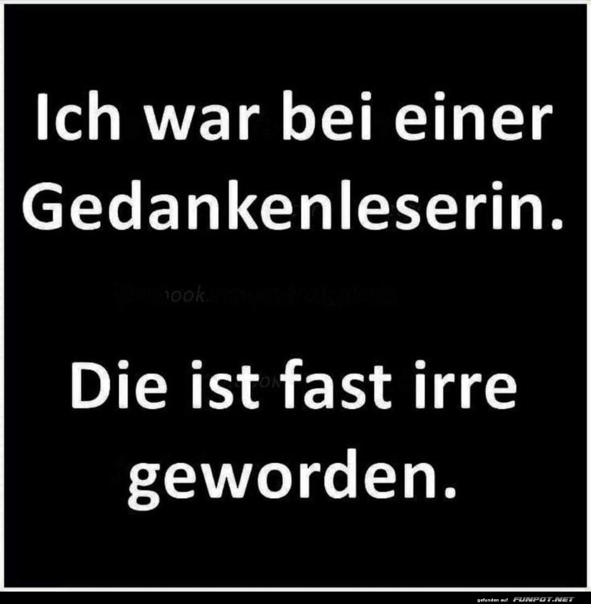 Gedankenleser-Witz Gedankenleser-Witz