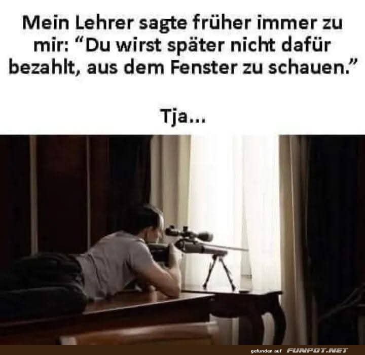 Beruf mit unerwarteter Perspektive Beruf mit unerwarteter Perspektive