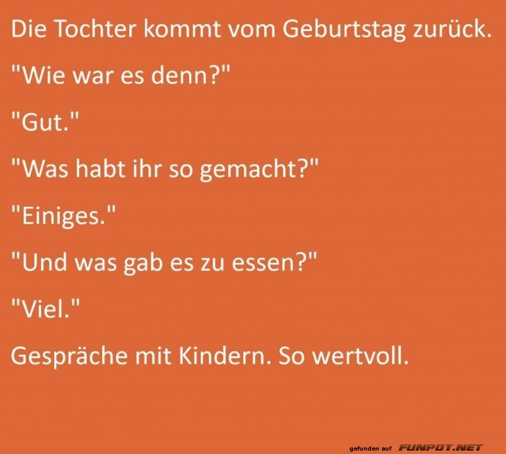 Gespräche mit Kindern Gespräche mit Kindern