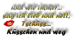 Tschüss Tschüss