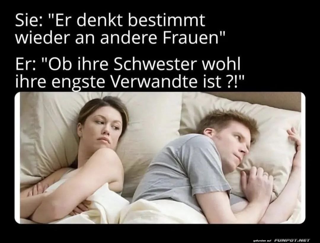 Typisches Missverständnis im Bett Typisches Missverständnis im Bett