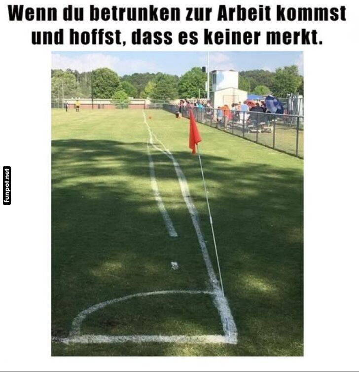 Unpräzise Spielfeldmarkierung als Fail Unpräzise Spielfeldmarkierung als Fail