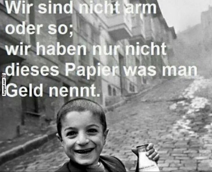Kindliche Freude trotz finanzieller Einschränkungen Kindliche Freude trotz finanzieller Einschränkungen