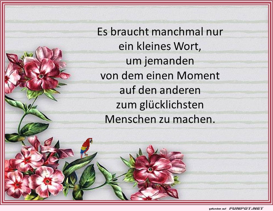 Ein kleines Wort Ein kleines Wort