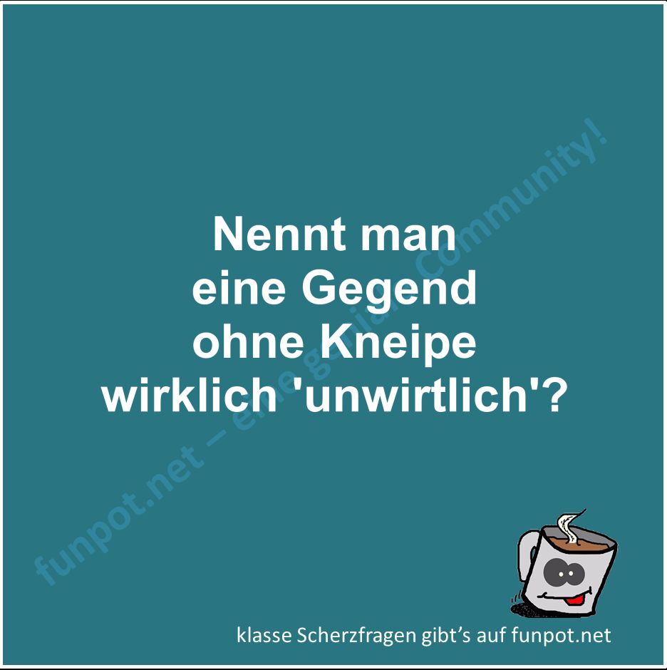 Scherzfrage Scherzfrage