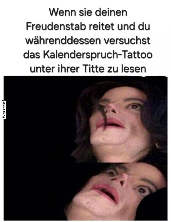Versuch, das Tattoo beim Reiten zu lesen Versuch, das Tattoo beim Reiten zu lesen