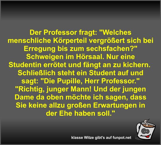 Der Professor fragt Der Professor fragt