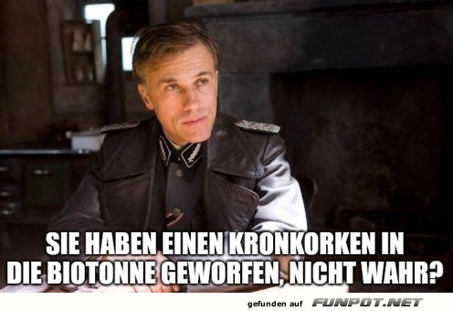 Humorvoller Dialog über Recycling Humorvoller Dialog über Recycling