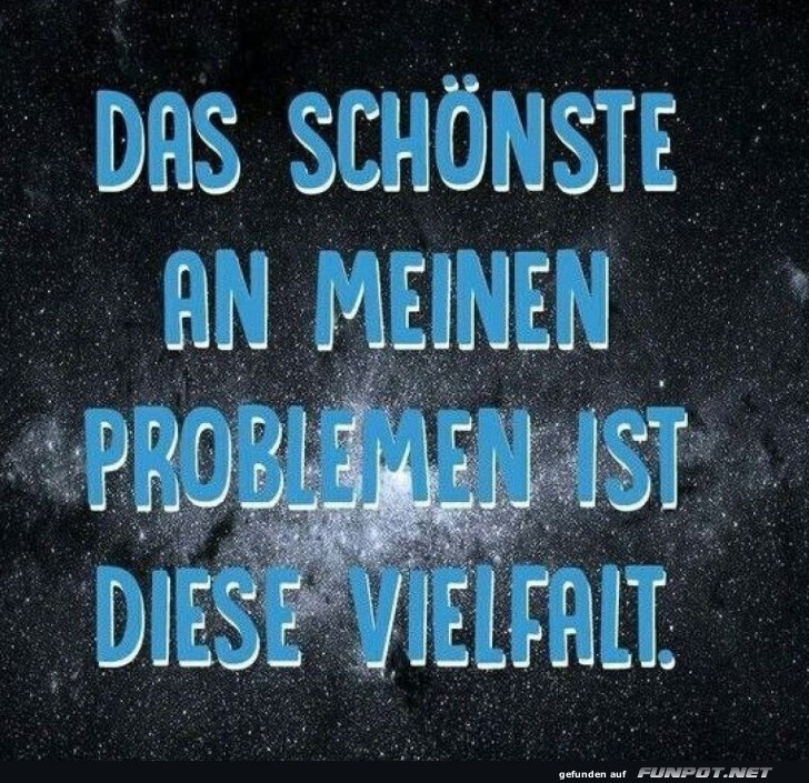 Vielfalt der Probleme schätzen Vielfalt der Probleme schätzen