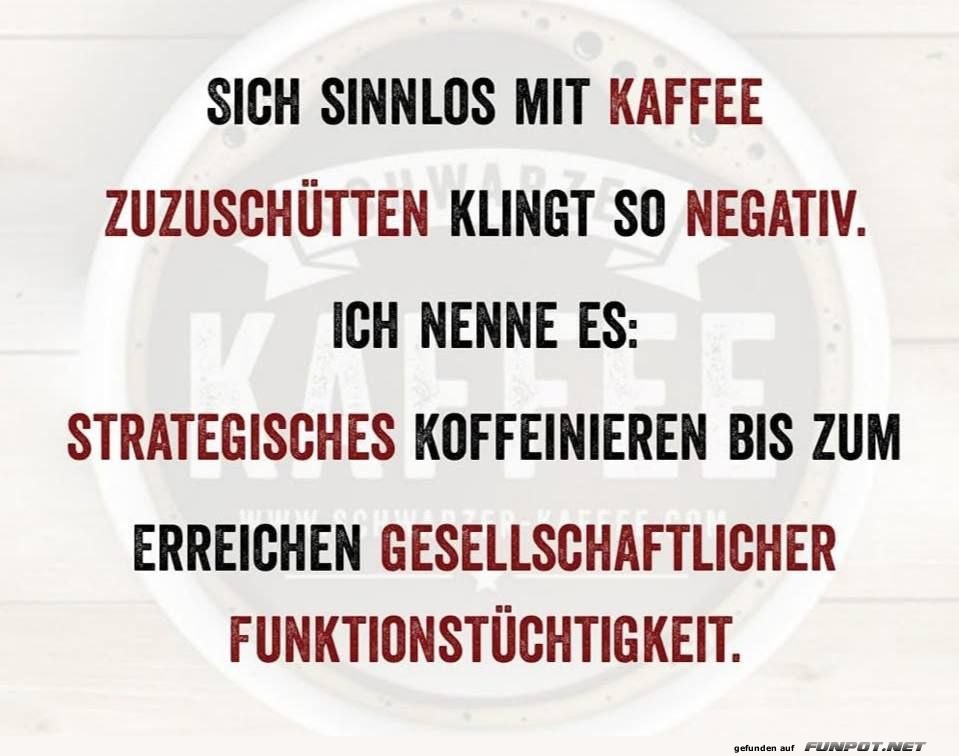 Strategisches Koffeinieren für Funktionstüchtigkeit Strategisches Koffeinieren für Funktionstüchtigkeit