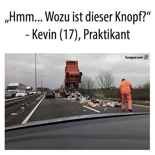 Praktikant sorgt für Chaos auf der Autobahn Praktikant sorgt für Chaos auf der Autobahn