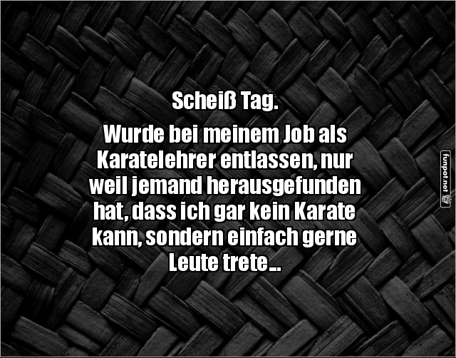 Karatelehrer ohne Karatekünste Karatelehrer ohne Karatekünste