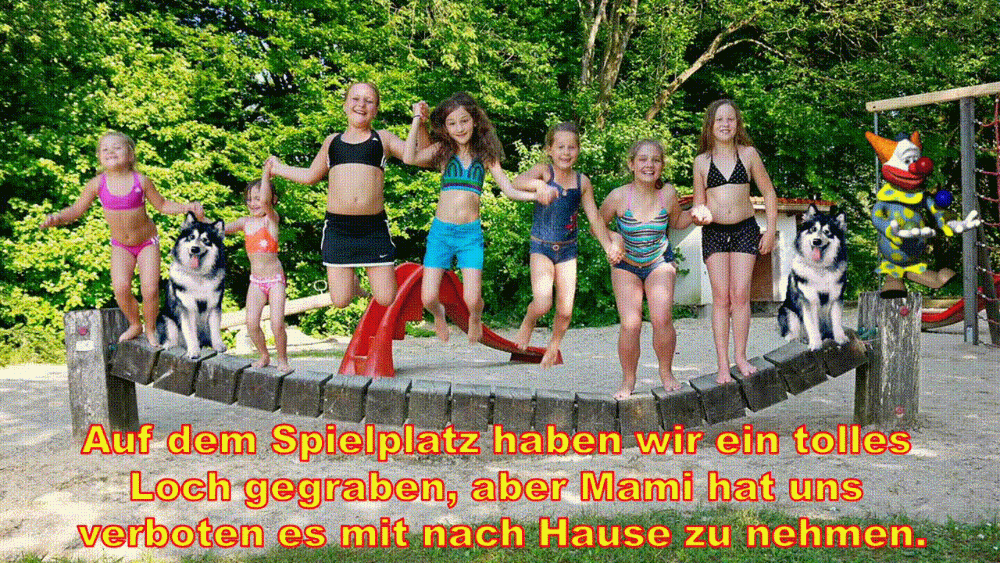 Auf dem Spielplatz Auf dem Spielplatz