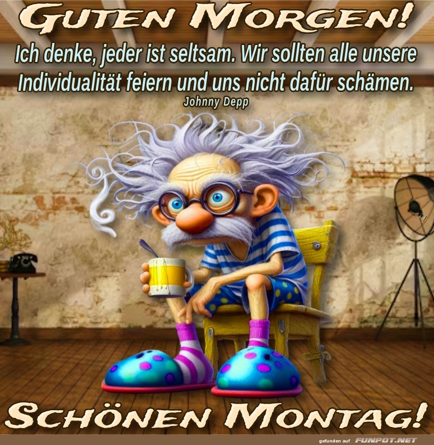 Start in den Montag mit Individualität Start in den Montag mit Individualität