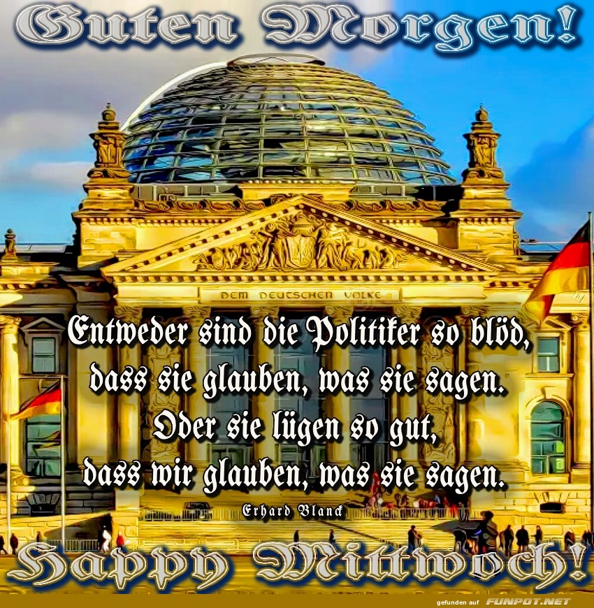 Guten Morgen vom Reichstag Guten Morgen vom Reichstag
