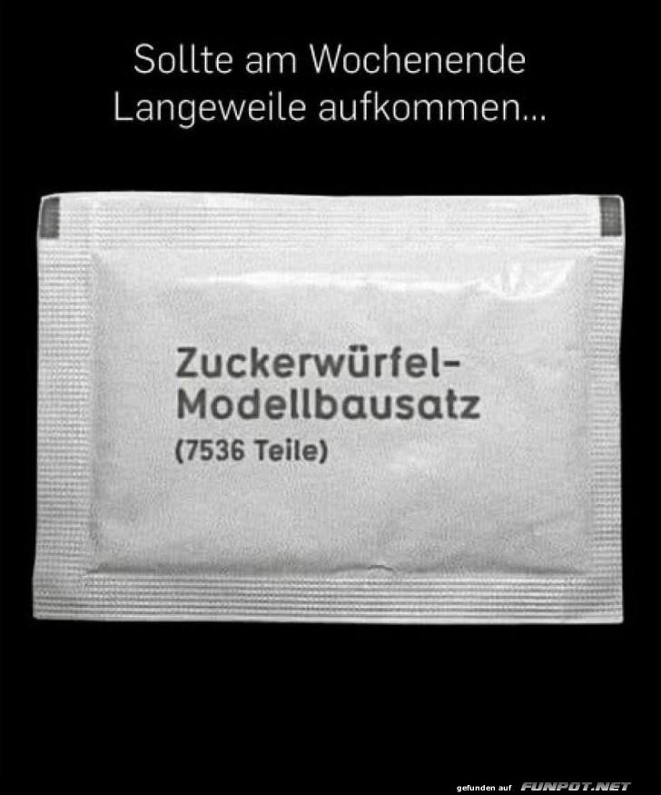 Zuckerwürfel-Modellbausatz für Kreative Zuckerwürfel-Modellbausatz für Kreative