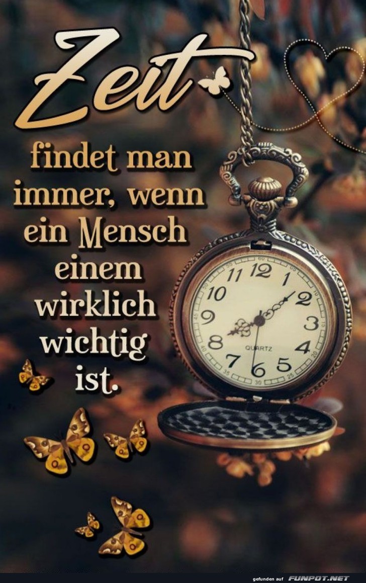 Zeit finden für wichtige Menschen Zeit finden für wichtige Menschen