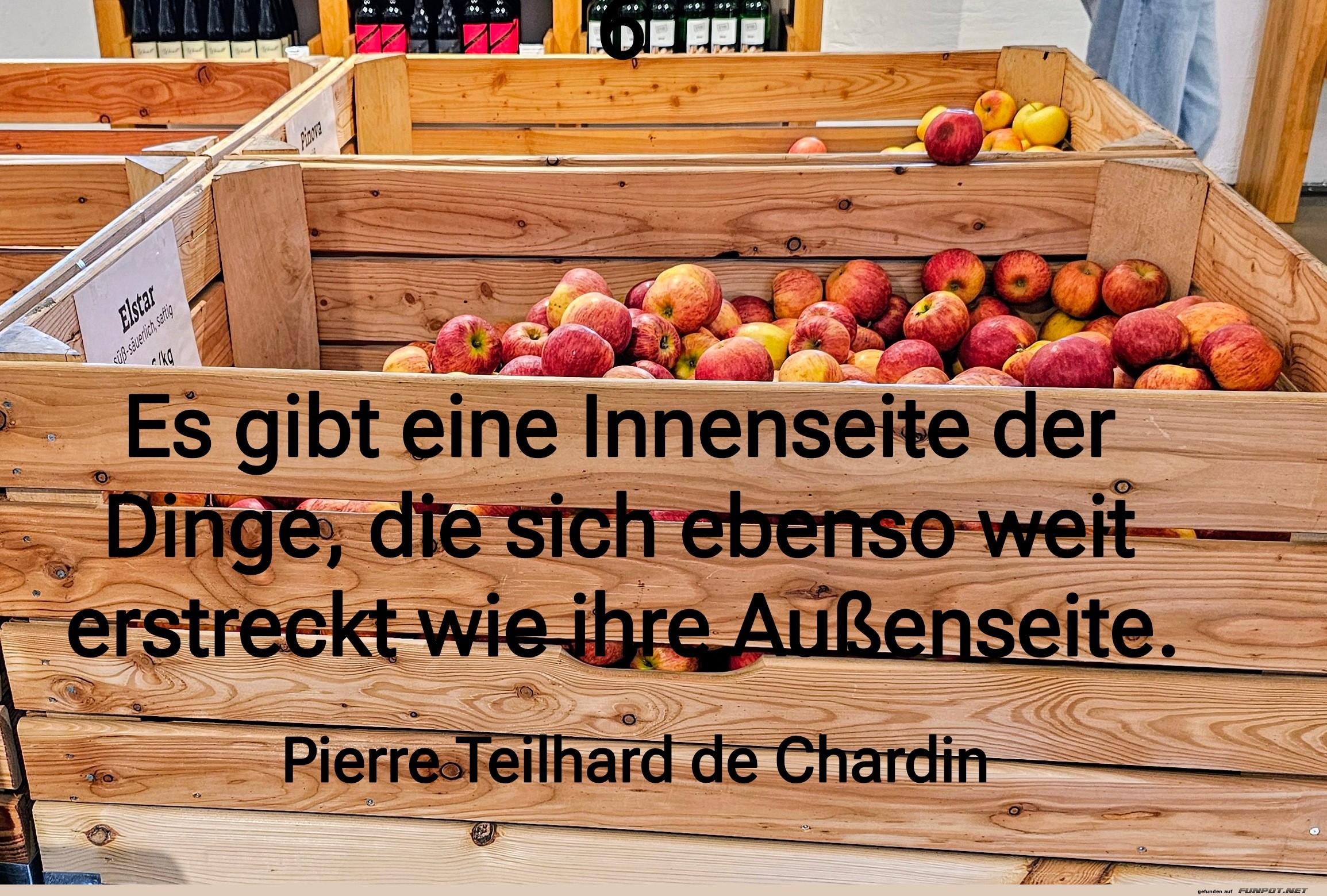 Zitat über die Innen- und Außenseite der Dinge Zitat über die Innen- und Außenseite der Dinge
