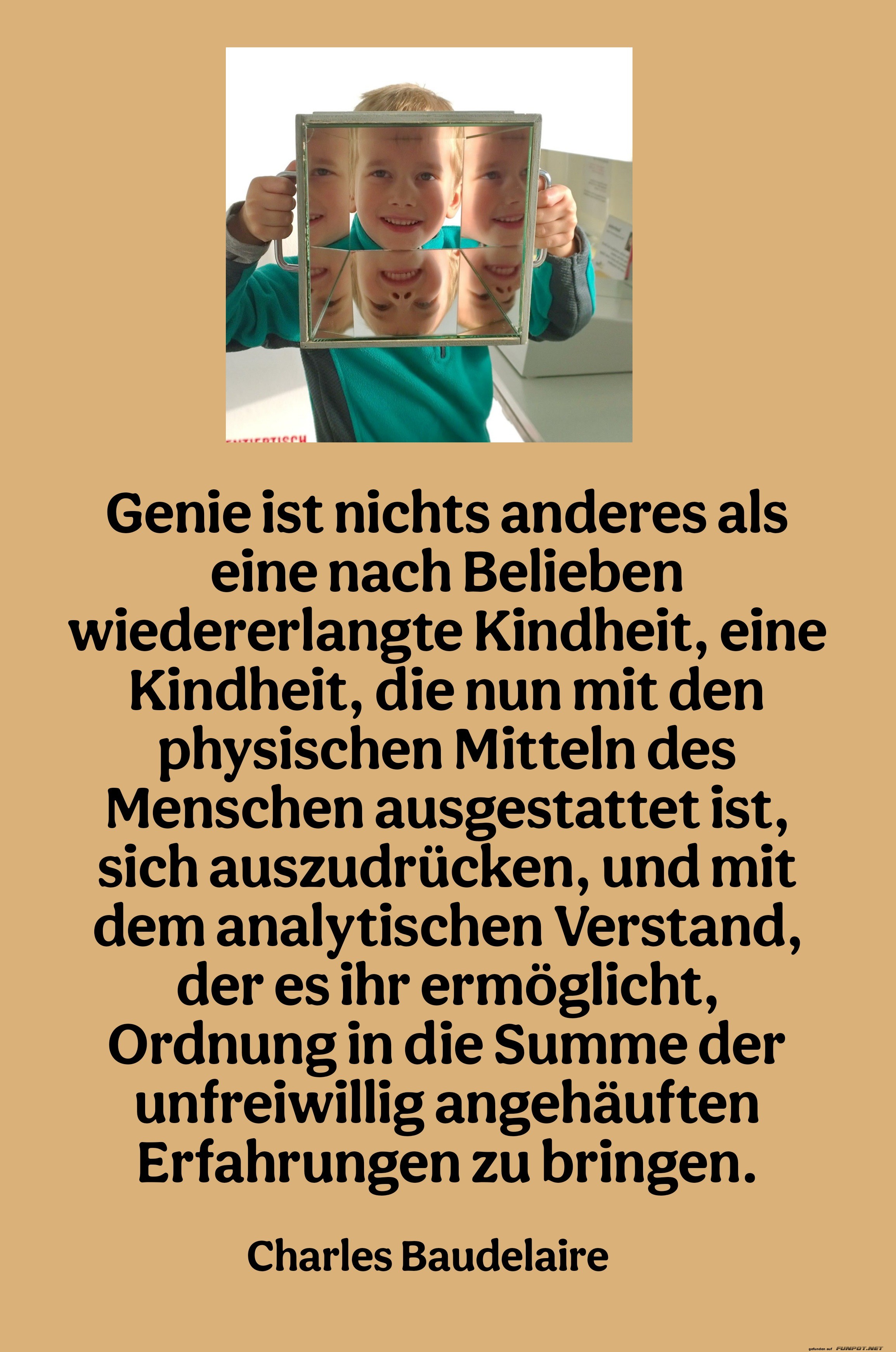 Zitate von Charles Baudelaire ber das Genie