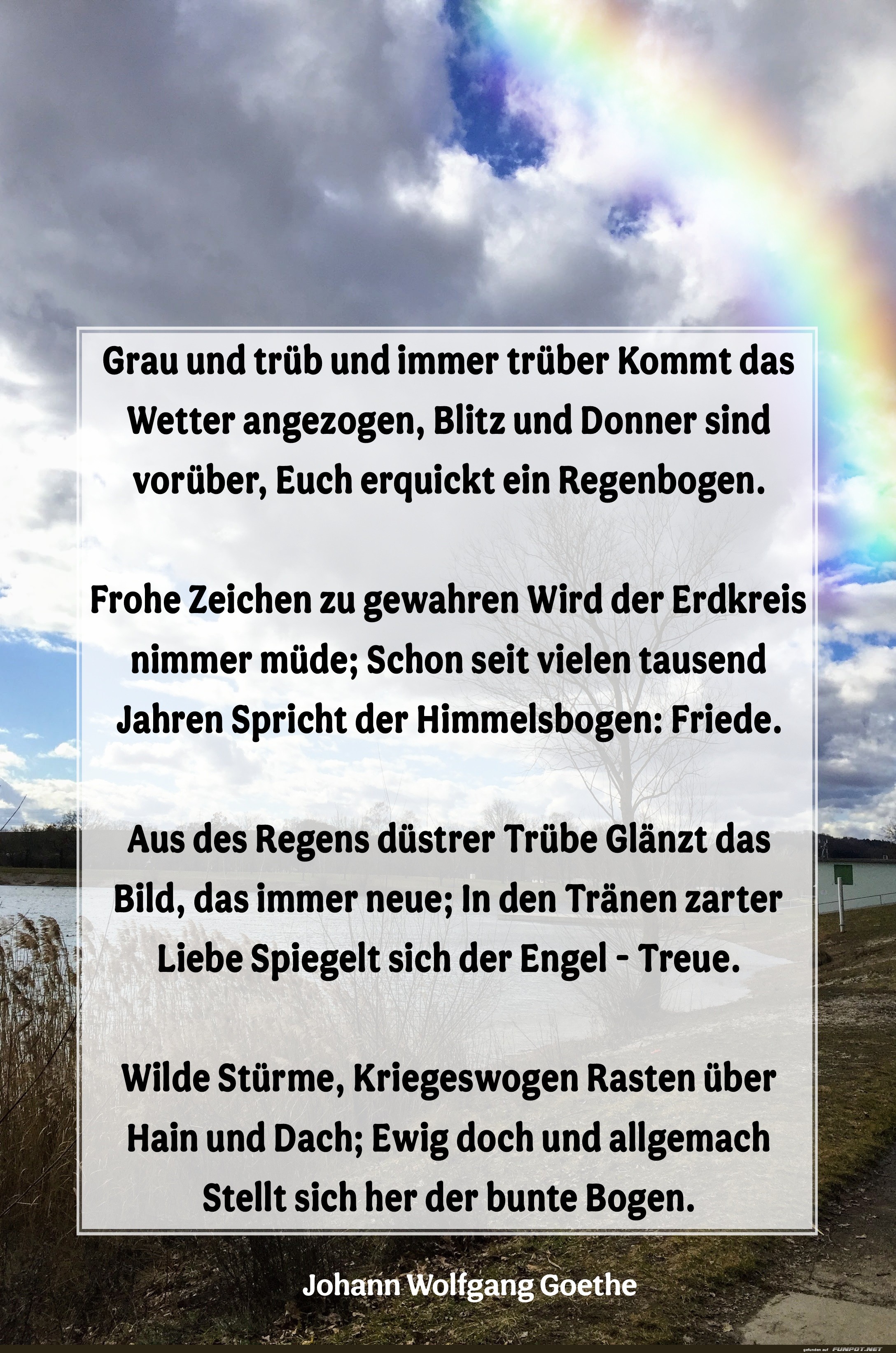 Grau und trüb und immer trüber Grau und trüb und immer trüber