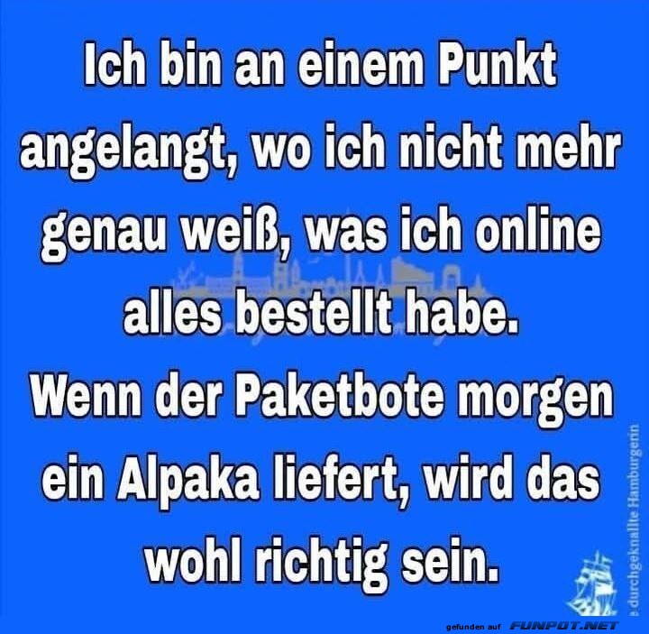 Online Bestellungen außer Kontrolle Online Bestellungen außer Kontrolle