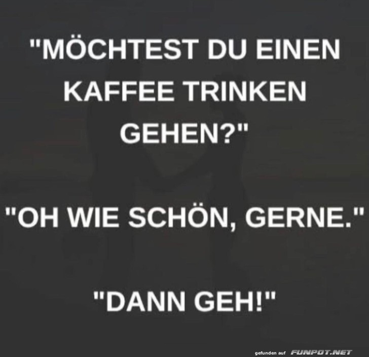 Witz über Kaffeetrinken Witz über Kaffeetrinken