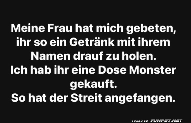 Missverständnis beim Getränkekauf Missverständnis beim Getränkekauf