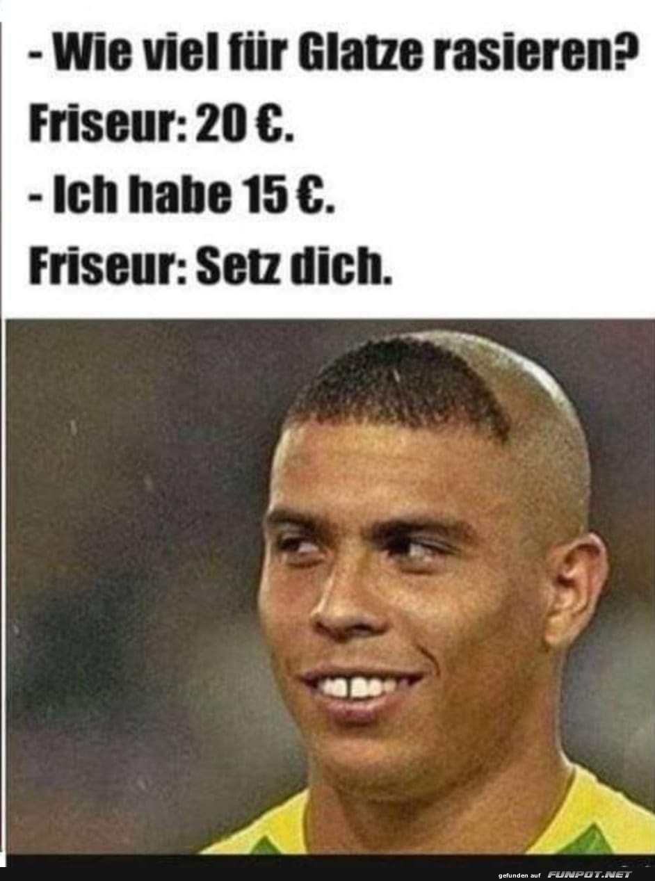 Lustiger Friseurdialog über Haarschnittpreise Lustiger Friseurdialog über Haarschnittpreise