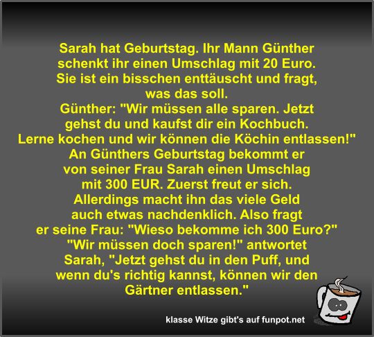 Sarah hat Geburtstag Sarah hat Geburtstag