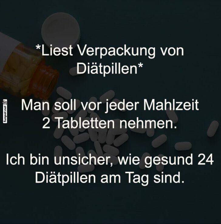 Diätpillen und Dosierungssorgen Diätpillen und Dosierungssorgen