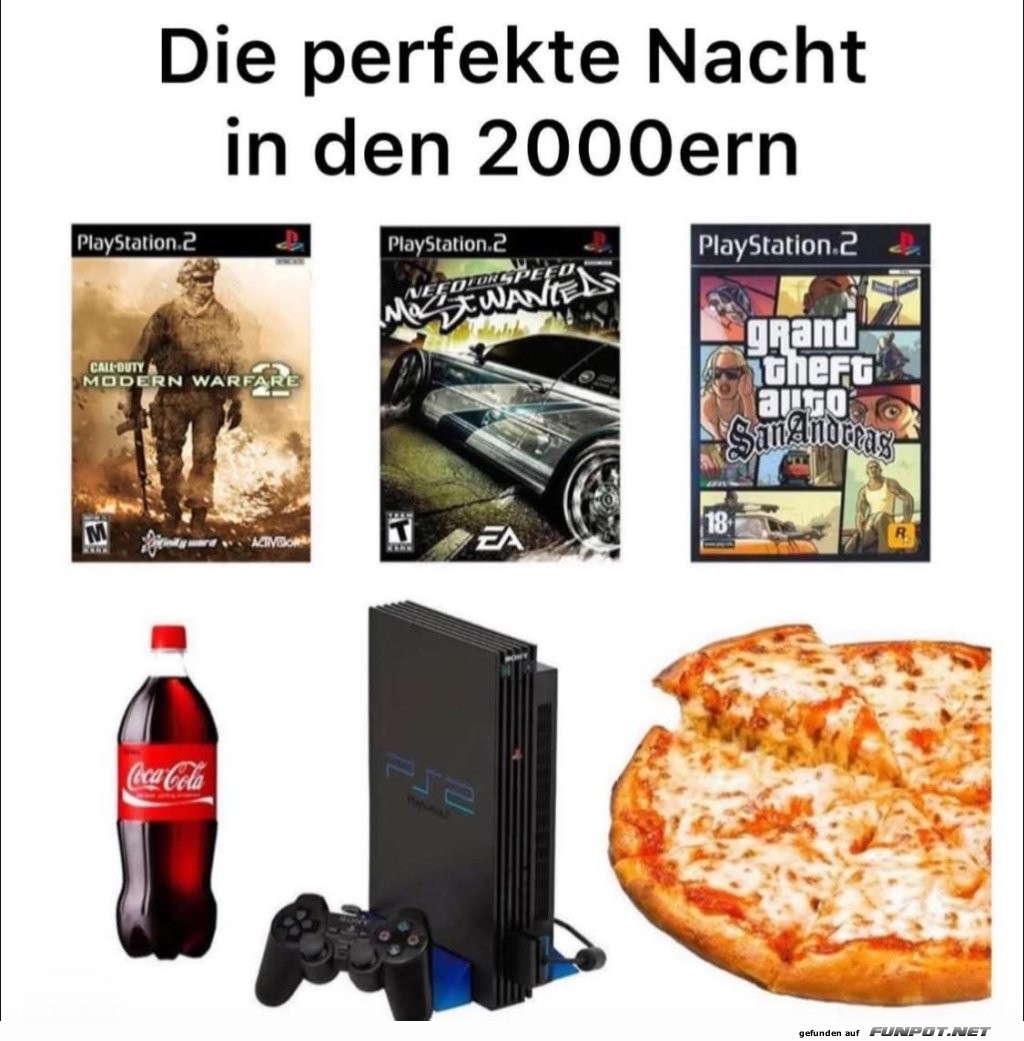 Die perfekte Gaming-Nacht in den 2000ern Die perfekte Gaming-Nacht in den 2000ern