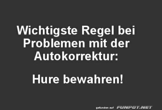 Lustiger Autokorrektur-Witz Lustiger Autokorrektur-Witz